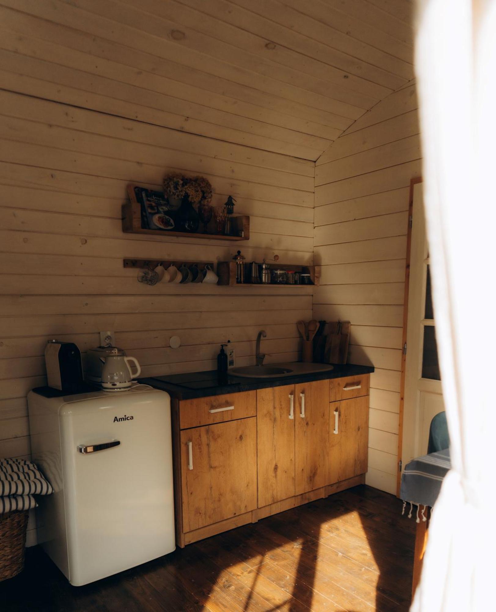Glamour Maringotka v NP České Švýcarsko U Mluvících kamenů Stare Krecany Extérieur photo